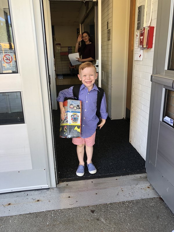 First day of school 2018 